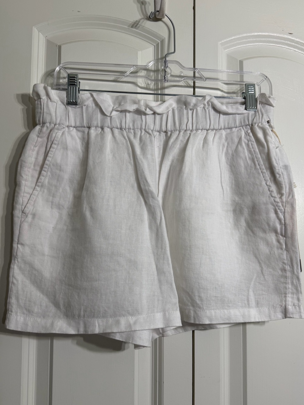 C&C California Women's 100% Linen Shorts with Elastic Waist Size M